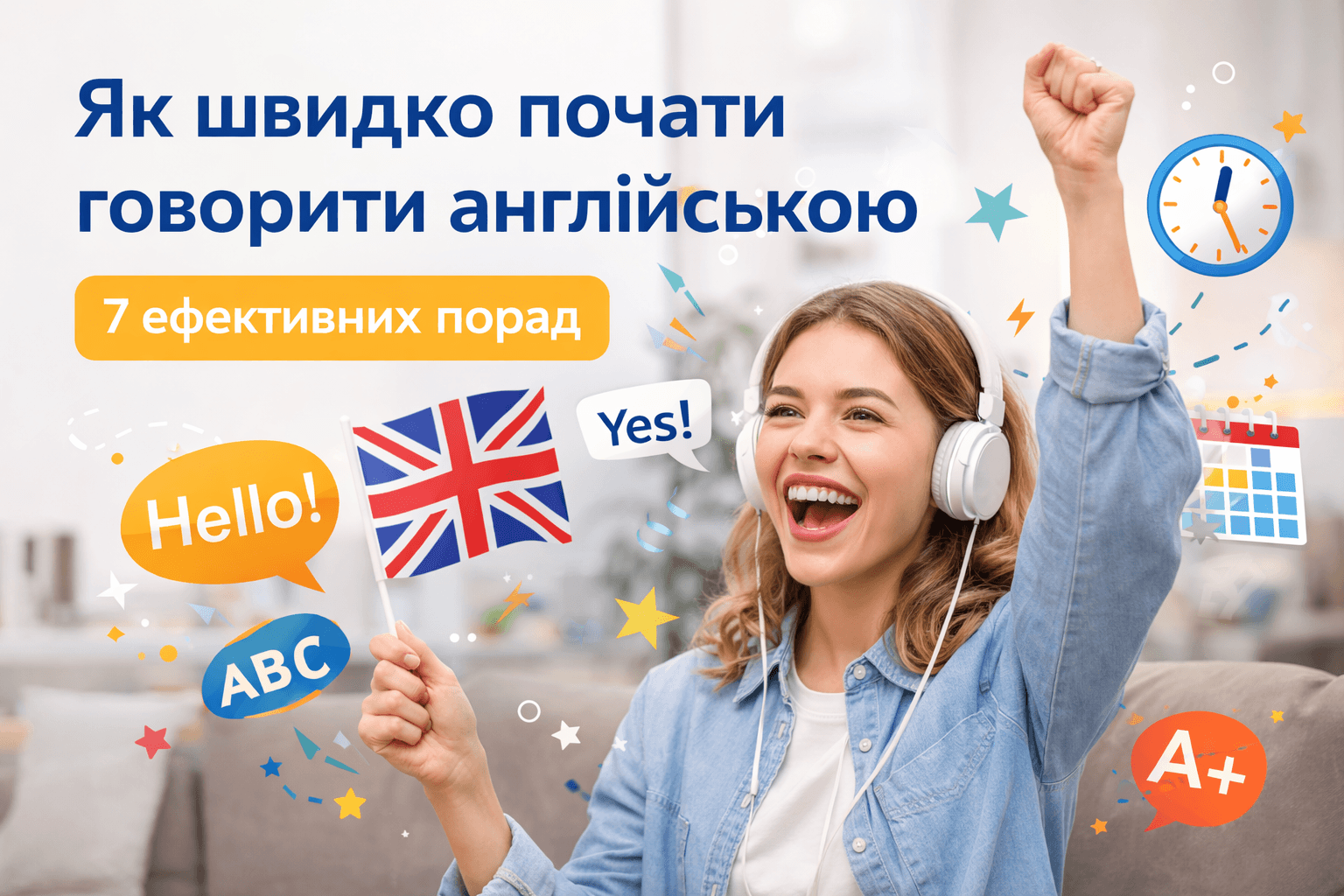 Як швидко почати говорити англійською